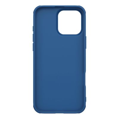 6. Nillkin Super Frosted Shield Pro Hülle für iPhone 16 Pro – blau