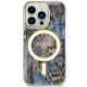 3. Guess GUHMP14XHLEOPWB iPhone 14 Pro Max 6.7" Blau/Blau Hardcase Leopard MagSafe
