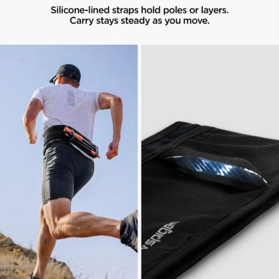 12. Spigen A712 Dynamic Shield L Lauftasche – Schwarz