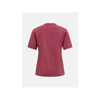 2. PEAK PERFORMANCE W Original T-Shirt mit kleinem Logo, Rot