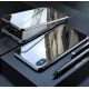 11. Wozinsky Full Magnetic Case 360 Magnetic Case Vorder- und Rückseite mit integriertem Glas Samsung Galaxy A72 4G Schwarz-Transparent
