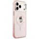 4. Karl Lagerfeld IML Choupette Sketch Logo MagSafe Hülle für iPhone 17 Pro Max - Pink