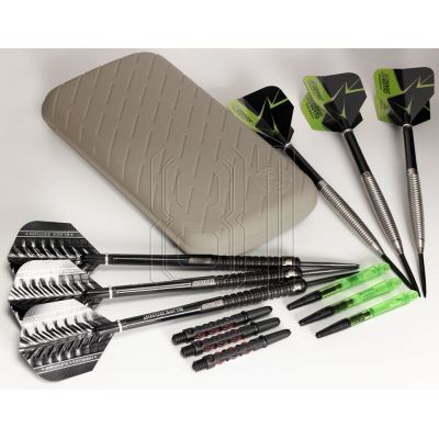 9. Harrows Slimcase 6 Stone Beige Dart-Etui