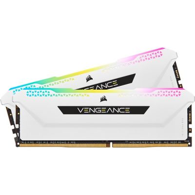 7. Arbeitsspeicher Corsair Vengeance RGB Pro CMH16GX4M2E3200C16W 16 GB (2x8 GB) DDR4 3200 MHz