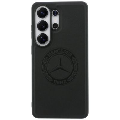 3. Mercedes Vintage Logo MagSafe Hülle für Samsung Galaxy S26 Ultra - Schwarz