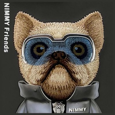 9. Nimmy Cool&Cute 2.0 Hülle für iPhone 15 Pro - Schwarz