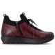 2. Gefütterte Damen-Ankle-Boots aus Leder, bordeauxrot, Remonte Rieker D2V06-35