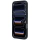 5. BMW M Quadrille Kevlar Dreifarben-Print-Lines MagSafe Hülle für iPhone 18 Pro Max / 17 Pro Max - Dunkelgrau