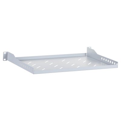 7. LANBERG Regal für Schränke 19" 600 mm (1 HE, 483 x 330 mm) Grau AK-1004-S