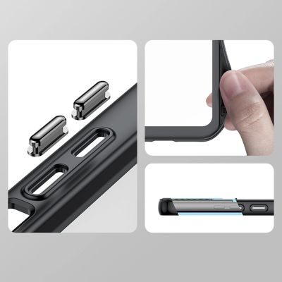 13. Outer Space Case für Samsung Galaxy S23 Hülle mit flexiblem Rahmen blau