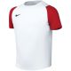 Nike Dri-Fit Academy II Kinder-T-Shirt Weiß und Rot HV8168 102