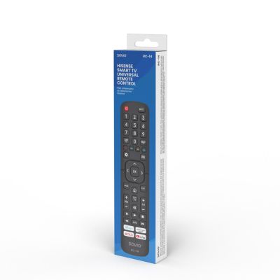 3. SAVIO Universalfernbedienung/Ersatzfernbedienung für Hisense Smart TV RC-14