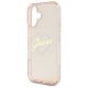 6. Guess IML Herzhülle für iPhone 16 - Rosa