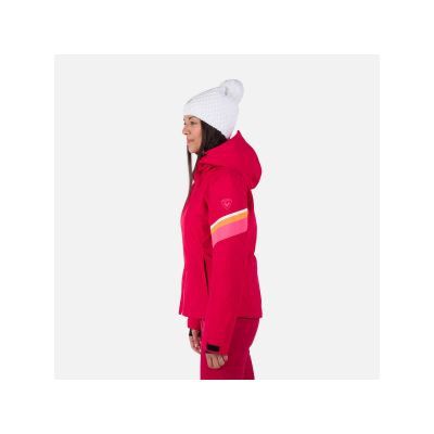 7. Rossignol W Strawpile Jkt Jacke Rot