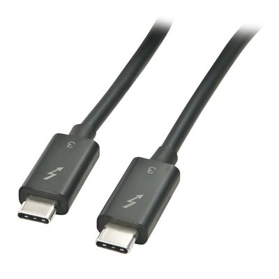 Lindy 41555 USB-Kabel USB 3.2 Gen 1 (3.1 Gen 1) 0,5 m USB-C Schwarz