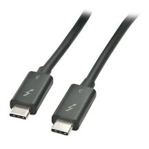 Lindy 41555 USB-Kabel USB 3.2 Gen 1 (3.1 Gen 1) 0,5 m USB-C Schwarz