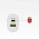 9. SBS TETRPD20W 20-W-USB-A-USB-C-Wandladegerät mit Power Delivery – Weiß