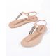4. Ipanema Sandal Class Damen Flip-Flop Sandalen, Hellbeige mit Gold