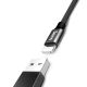 4. Baseus Yiven USB / Lightning Ladekabel Datenkabel Textilkabel Gewebekabel 1,8M schwarz (CALYW-A01)