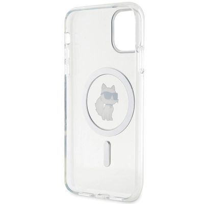7. Karl Lagerfeld IML Choupette MagSafe Hülle für iPhone 11 / Xr – transparent