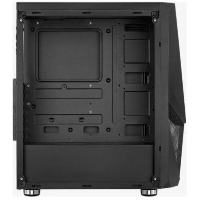 2. AEROCOOL PGS ZAURON FRGB-G-BK-v1 SCHWARZES GEHÄUSE
