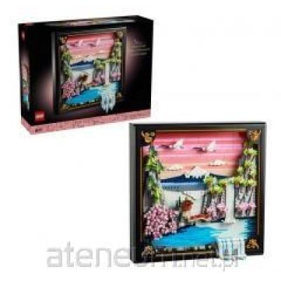 33. LEGO Art 31218 Japanische Landschaft mit Kirschblüten