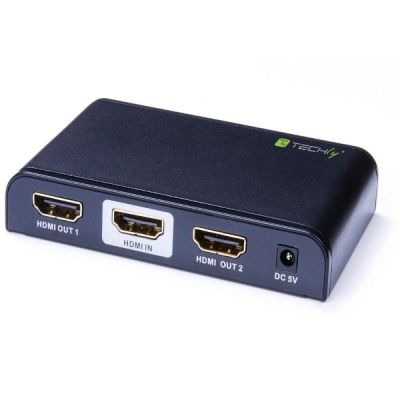 Techly IDATA HDMI2-4K2 HDMI TV-Splitter 2x HDMI