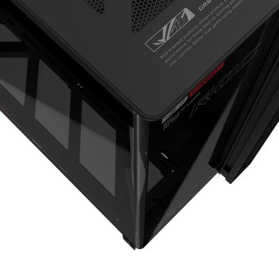 14. Asus ROG CRONOXGR801CURVE TG ARGB SCHWARZE Hülle
