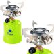 Gas-Touristenkocher mit durchstochenen Gaskartuschen FOCUS 1,4 kW