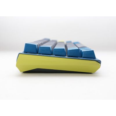 8. Ducky One 3 Daybreak Mini Gaming-Tastatur USB Deutsch Schwarz, Blau, Grün