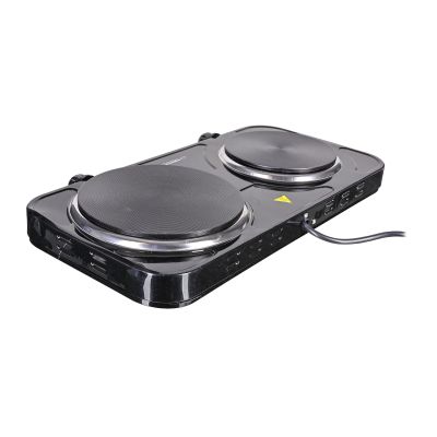 29. ESPERANZA Elektroherd Yellowstone 1500W + 1000W Schwarz EKH014K