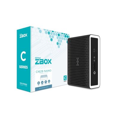 6. Zotac ZBOX CI629 NANO PC, 1,8 l, Schwarz/Weiß, Intel SoC i3-1315U, 1,2 GHz