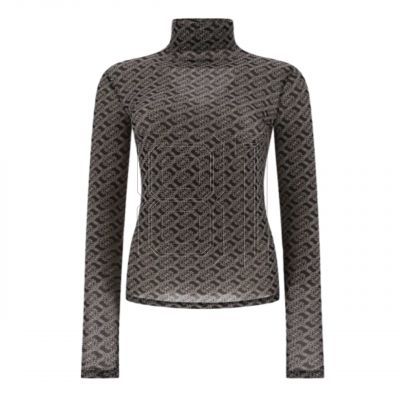 6. Pinko Langarm-Rollkragenbluse W 101813A13G