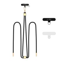 Tech-Protect C2S Seil-Umhängegurt – Schwarz