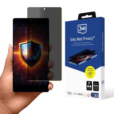 3mk Silky Matt Privacy Sichtschutzfolie für Samsung Galaxy S25 Ultra