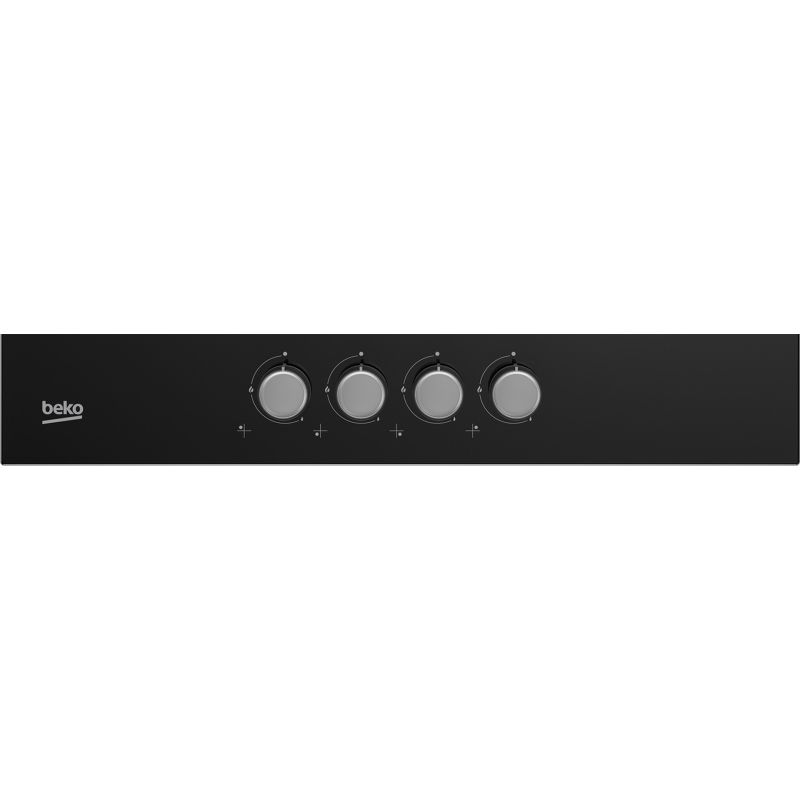 8. Beko Gaskochfeld HILG64220S (4 Kochzonen; schwarz)