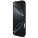 5. Guess Fixed Glitter Big 4G Metal Frame Hülle für iPhone 17 Pro Max - Schwarz
