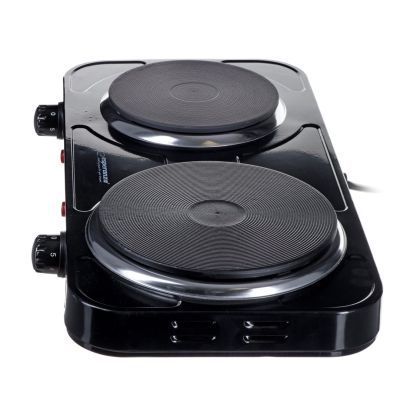 25. ESPERANZA Elektroherd Yellowstone 1500W + 1000W Schwarz EKH014K