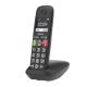 2. Gigaset E290 DECT/GAP analoges schnurloses Telefon schwarz