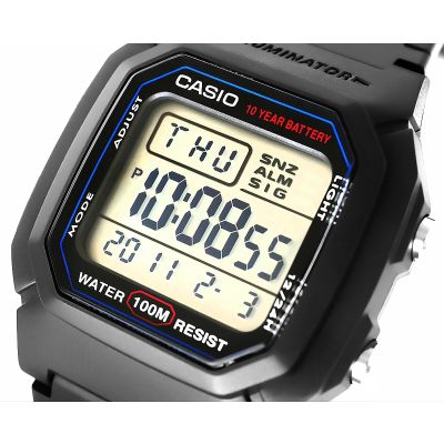 4. Herrenuhr CASIO W-800H-1AVDF + Box