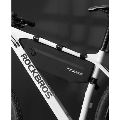 2. Rockbros AS-043 Velcro Fahrradtasche 3l - Schwarz