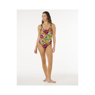 2. Damen-Badeanzug RIP CURL Carioca Hi-Leg Revo, mehrfarbig