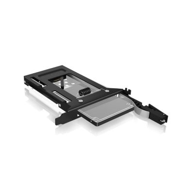 8. ICY BOX IB-2207StS 8,89 cm (3,5") Speicherkartenfach Schwarz