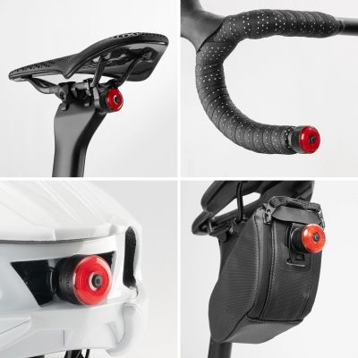 5. Wozinsky WIS-01 Wasserdichte Smart-Rückleuchten, 2 Stück – Schwarz