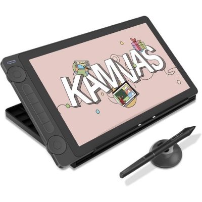 2. Huion Kamvas 13 Schwarz NEUES Grafiktablett der 3. Generation