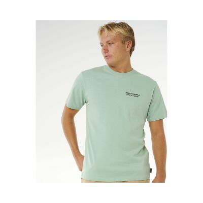 5. RIP CURL Vaporcool Search Peak Tee Grün