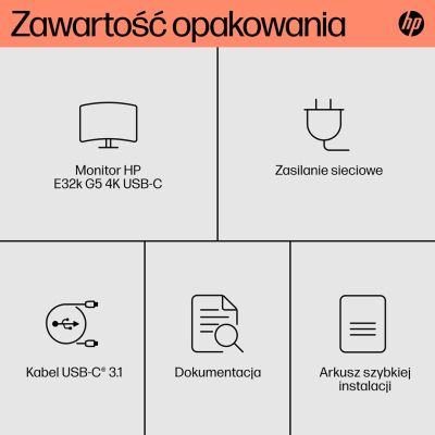 11. HP Monitor 31,5" E32k G5 4K (6N4D6AA)