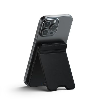 3. Satechi OntheGo Powerbank 5K - Magnetische Powerbank mit Ständer, 5k mAh, kompatibel mit MagSafe und Qi2 (Schwarz)