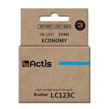 Actis KB-123C Tinte (ersetzt Brother LC123C/LC121C; Standard; 10 ml; blau)