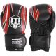 6. RBT-5A Lederboxhandschuhe, schwarz und rot